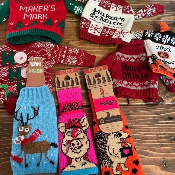 Makers Mark Tito’s Freakerusa Piggy Hedgehog Drink Koozies - Picture 15 of 15